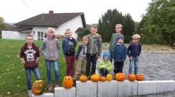 Kürbisschnitzen Oktober 2016