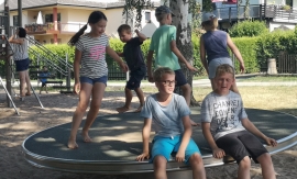 Besuch Abenteuer-Spielplatz in Kastellaun