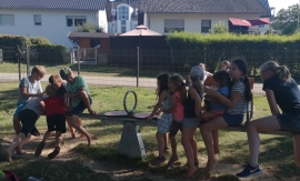 Besuch Abenteuer-Spielplatz in Kastellaun